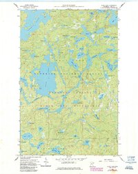 Alice Lake 1960 topographic map thumbnail