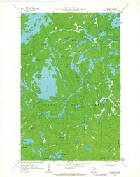 Alice Lake 1960 topographic map thumbnail