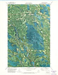 Alvwood 1971 topographic map thumbnail
