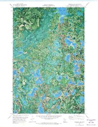 Anderson Lake 1970 topographic map thumbnail