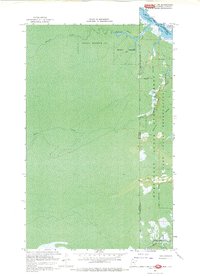 Angle Inlet SW 1967 topographic map thumbnail