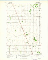 Angus 1961 topographic map thumbnail