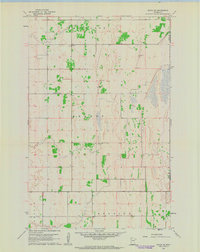 Angus SE 1961 topographic map thumbnail