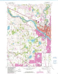 Anoka 1967 topographic map thumbnail