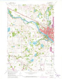 Anoka 1967 topographic map thumbnail