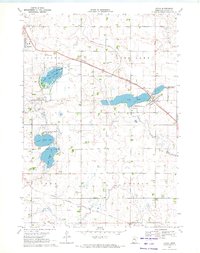 Avoca 1970 topographic map thumbnail