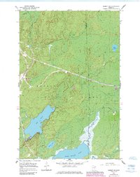 Babbitt SE 1952 topographic map thumbnail