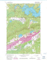 Babbitt 1962 topographic map thumbnail