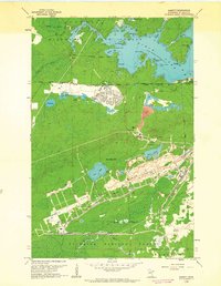 Babbitt 1962 topographic map thumbnail