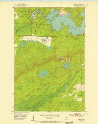 Babbitt 1951 topographic map thumbnail