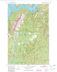 Babbitt NE 1952 topographic map thumbnail