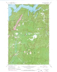 Babbitt NE 1952 topographic map thumbnail