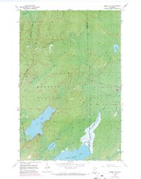 Babbitt SE 1952 topographic map thumbnail