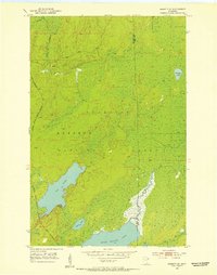 Babbitt SE 1952 topographic map thumbnail
