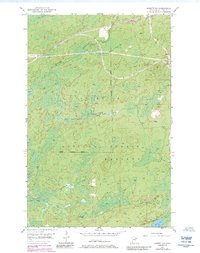 Babbitt SW 1951 topographic map thumbnail