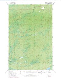 Babbitt SW 1951 topographic map thumbnail