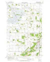 Badger 1966 topographic map thumbnail