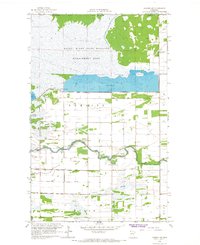 Badger NE 1966 topographic map thumbnail
