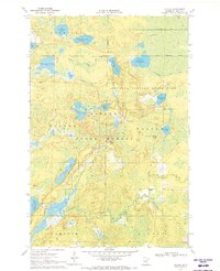 Balsam 1970 topographic map thumbnail