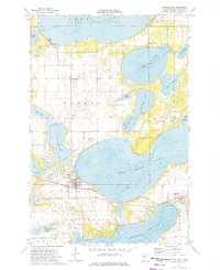 Battle Lake 1973 topographic map thumbnail
