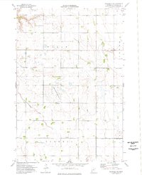 Beardsley NE 1974 topographic map thumbnail