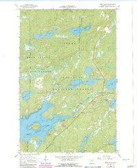 Bear Island 1965 topographic map thumbnail