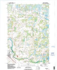 Becker 1991 topographic map thumbnail