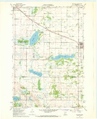 Belgrade 1967 topographic map thumbnail