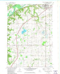 Belle Plaine North 1981 topographic map thumbnail