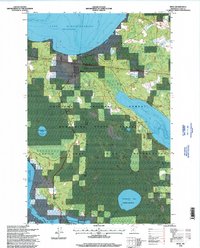 Bena 1996 topographic map thumbnail