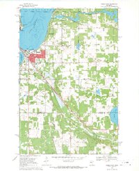 Bemidji East 1968 topographic map thumbnail