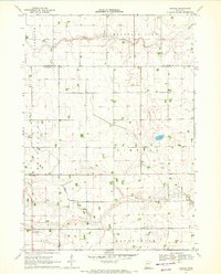 Bergen 1970 topographic map thumbnail