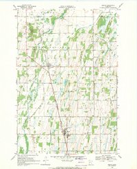 Bertha 1969 topographic map thumbnail