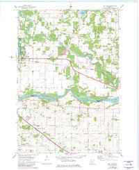 Big Lake 1961 topographic map thumbnail