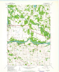 Big Lake 1961 topographic map thumbnail