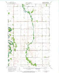 Big Woods 1966 topographic map thumbnail