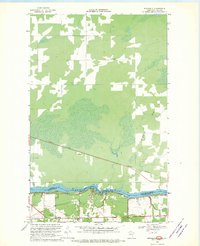 Birchdale 1968 topographic map thumbnail