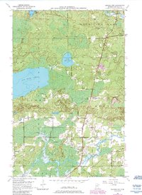 Biwabik NW 1950 topographic map thumbnail