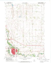 Blue Earth 1967 topographic map thumbnail