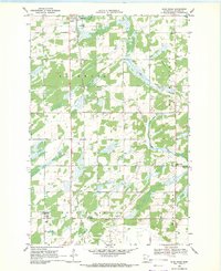 Blue Grass 1969 topographic map thumbnail