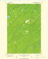 Boulder Lake Reservoir NE 1957 topographic map thumbnail