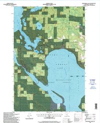 Bowstring Lake 1996 topographic map thumbnail