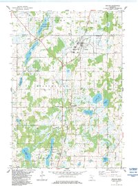 Braham 1983 topographic map thumbnail