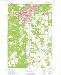 Brainerd 1973 topographic map thumbnail