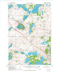 Brandon 1966 topographic map thumbnail