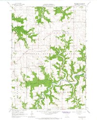 Bratsberg 1965 topographic map thumbnail