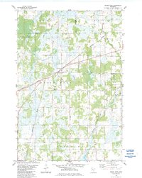 Brook Park 1983 topographic map thumbnail