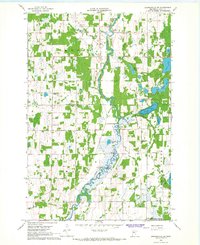Browerville NE 1966 topographic map thumbnail