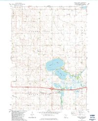Brush Creek 1982 topographic map thumbnail