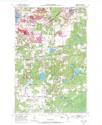 Buhl 1951 topographic map thumbnail